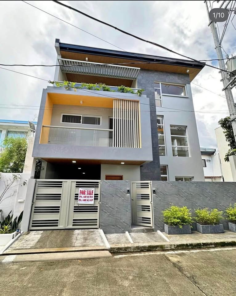 6 Bedroom Modern 3-Storey House & Lot in Greenwoods Executive Village Pasig/Cainta for Rent Property ID: RT049 — photo 1