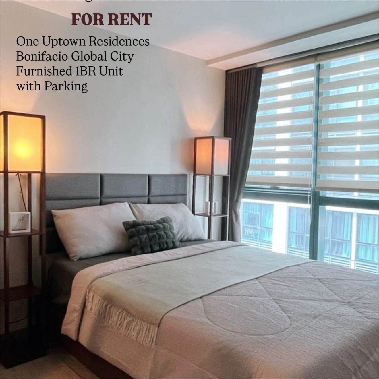 1 Bedroom For Rent in One Uptown Residences at BGC Taguig, Property ID: JP058 — photo 1